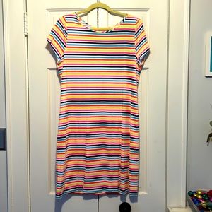Lilly Pulitzer Striped Short Sleeve Dress